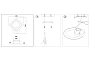FA871 WH белый 11W 220*250*50
